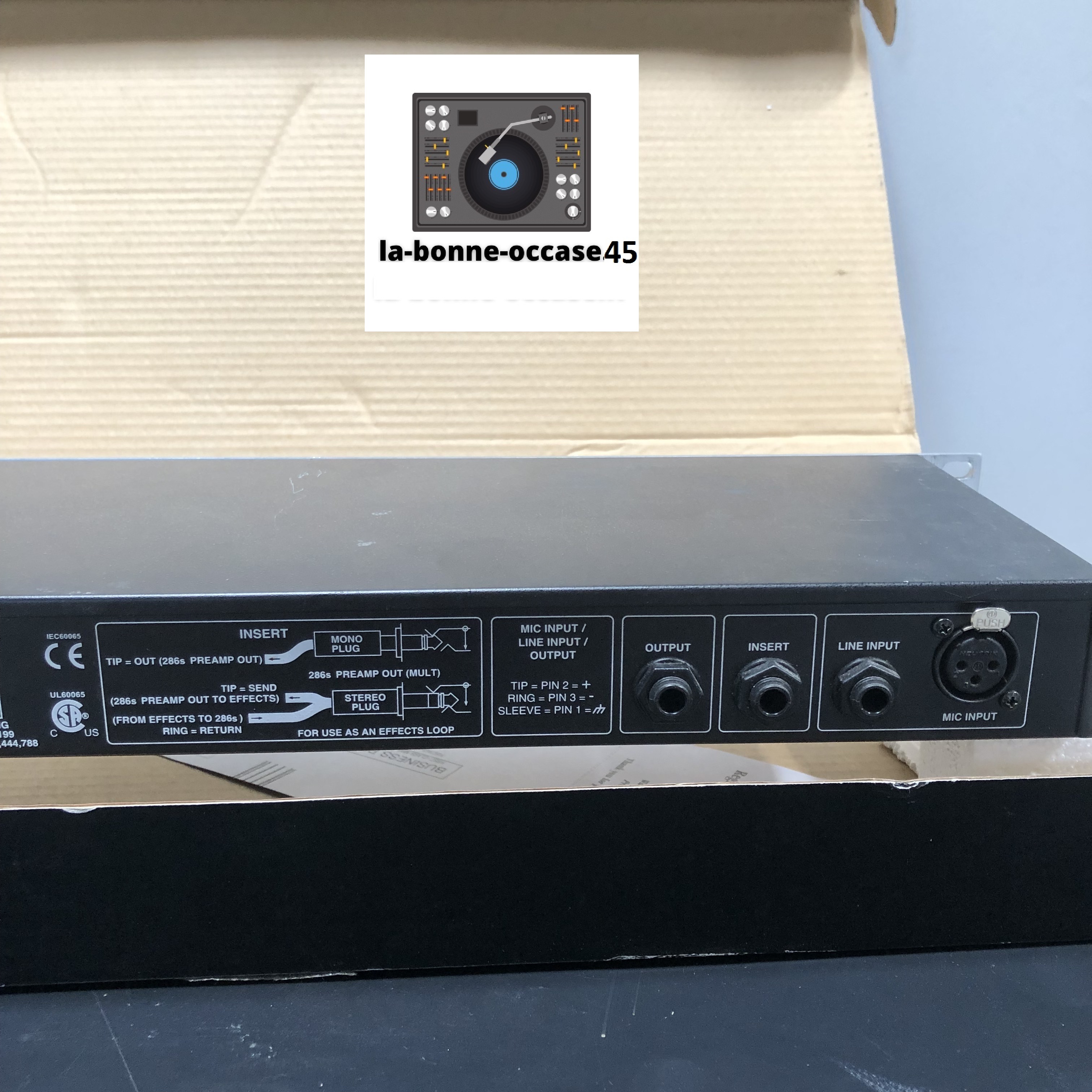 Pré-amp DBX