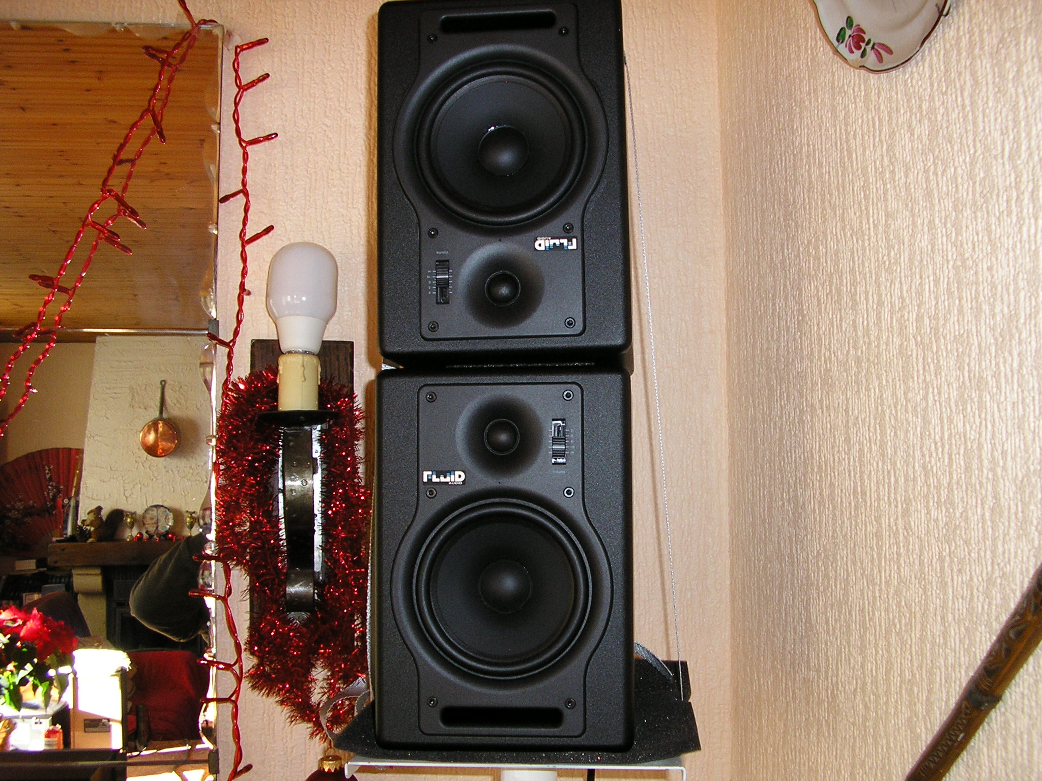 Enceintes amplifiées de studio 70w