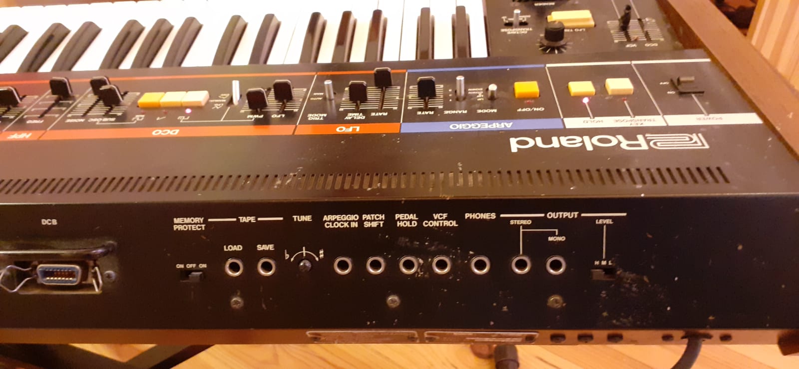 Vends Clavier Roland Juno 60 achat en 2010 Construction de 1982/1984