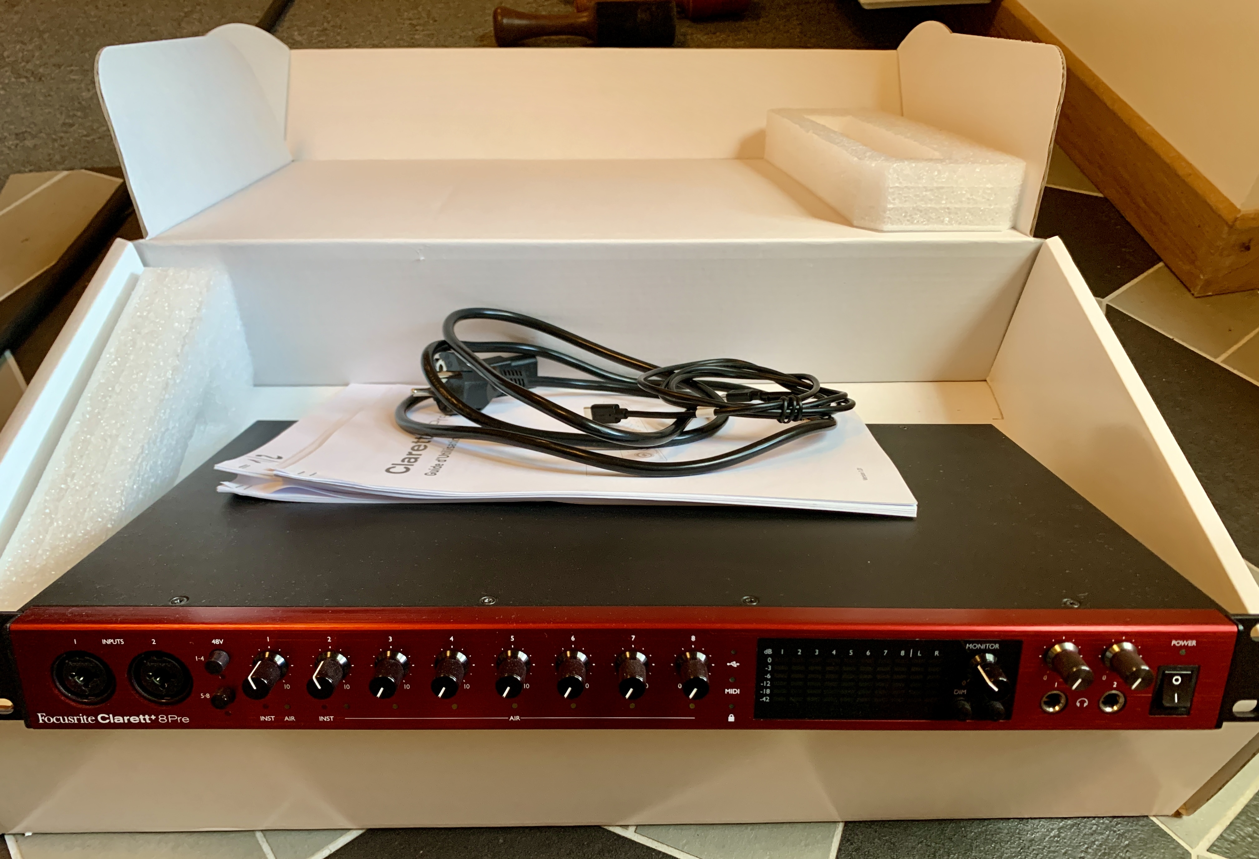 Interface audio USB 2.0