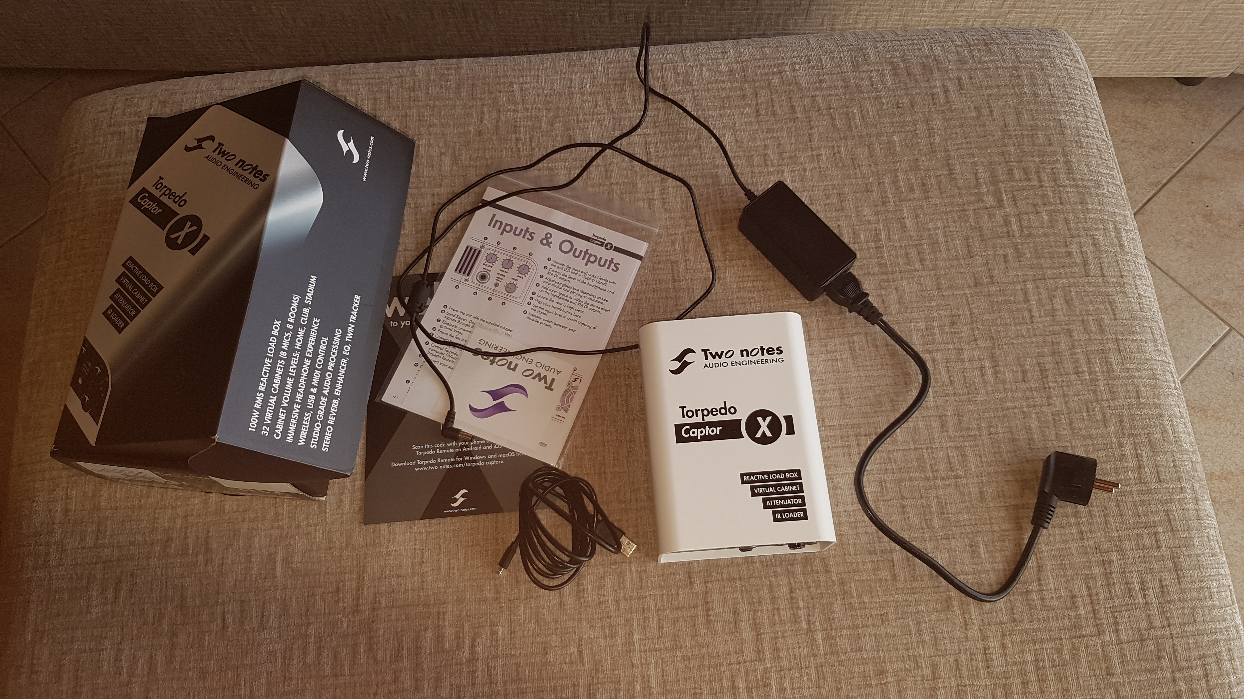 Vends Two Notes Torpedo Captor X pour 340 euros