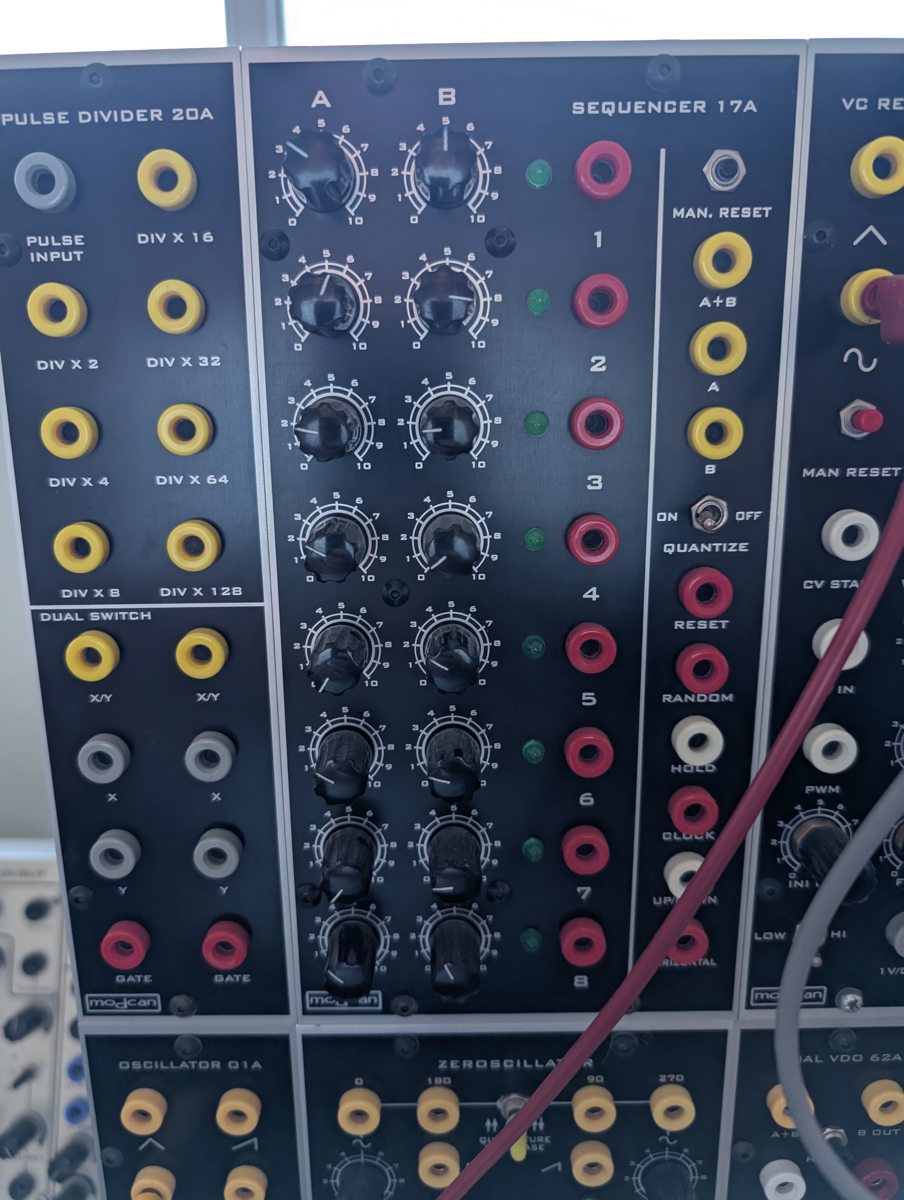 Vends sequencer 17A Modcan A Series