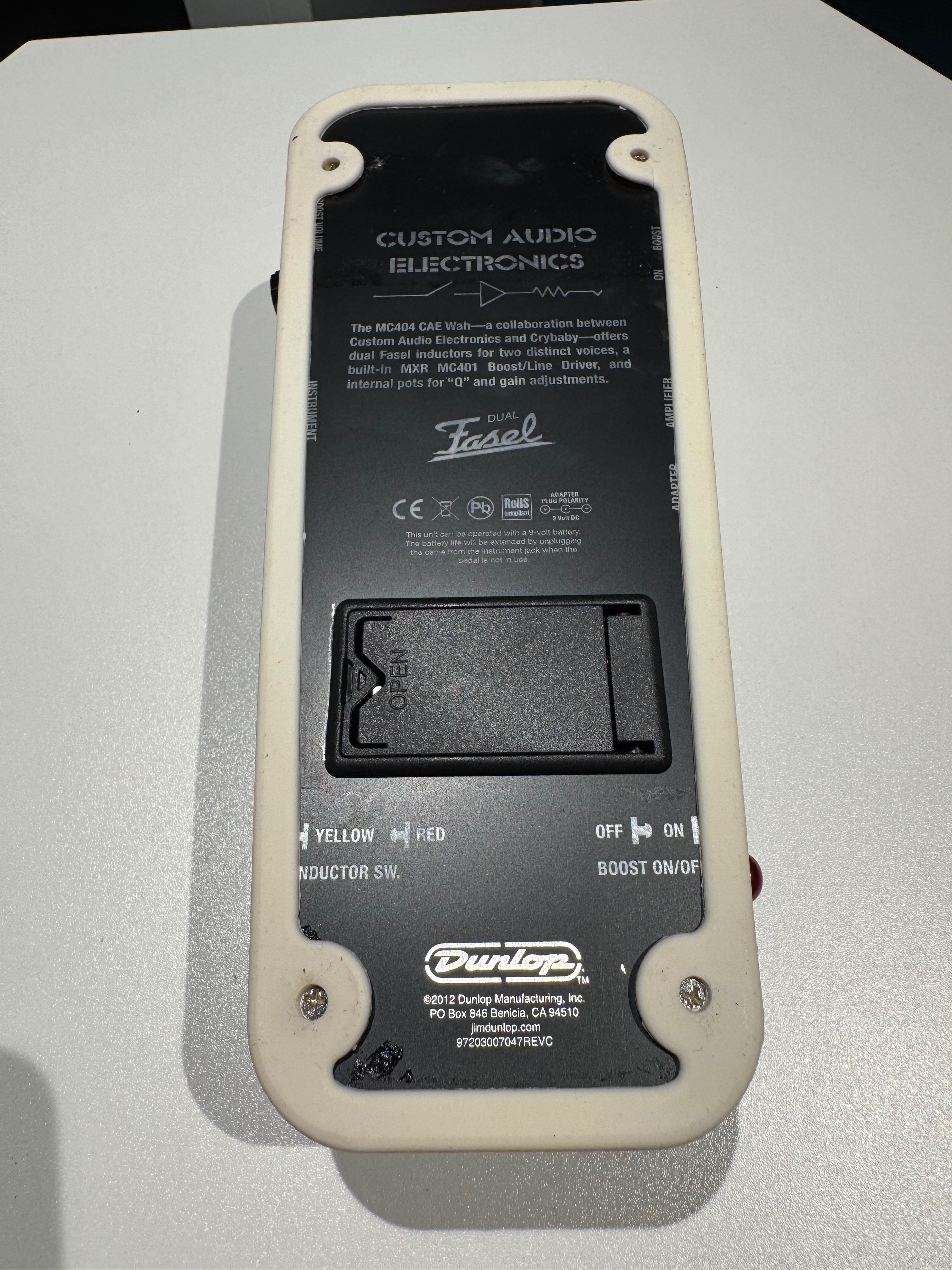 Dunlop MC404 CAE Wah (70886)