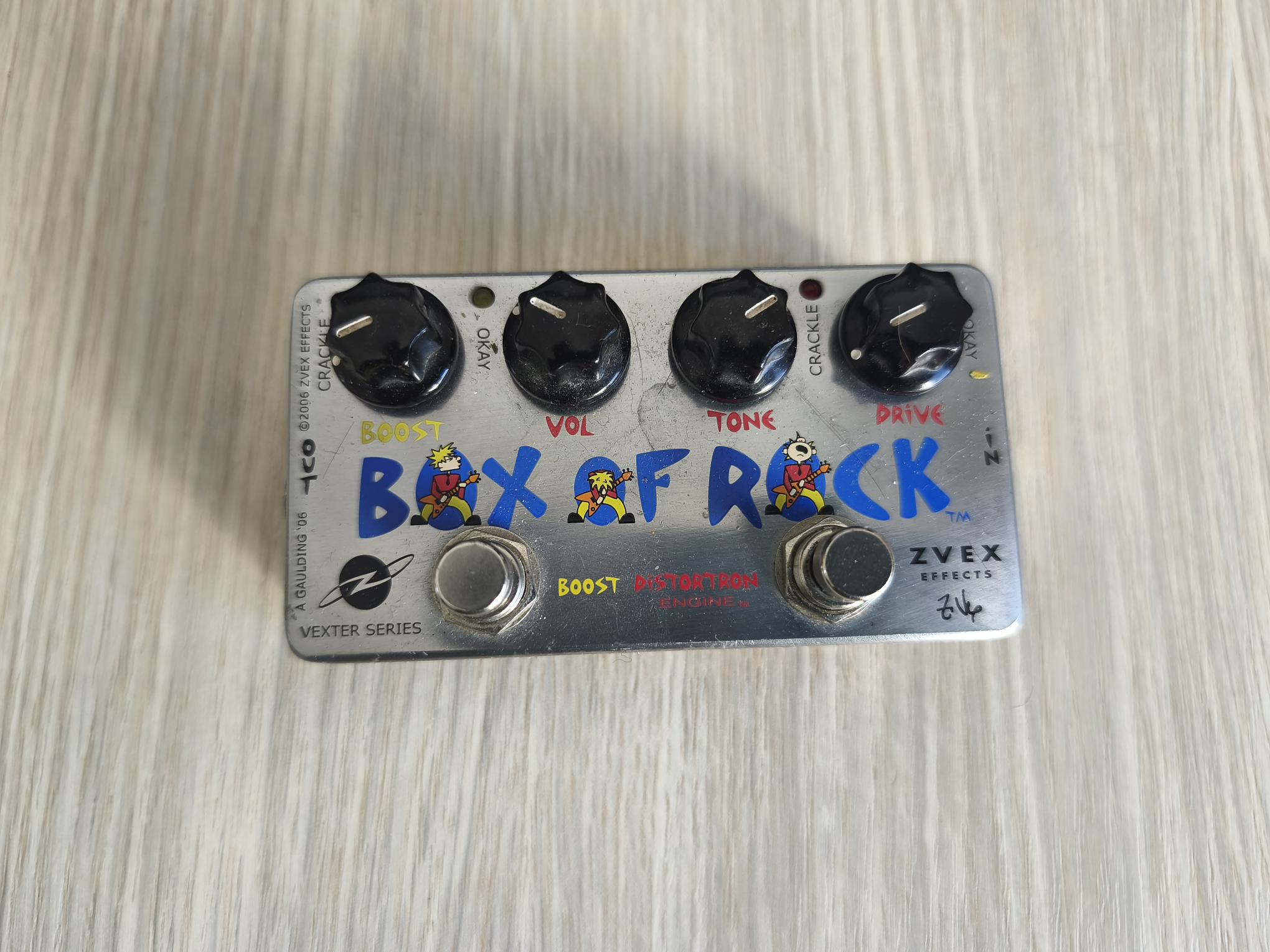 Vends disto/Boost Box of rock