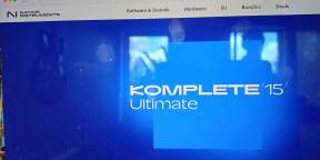 Komplete ultimate 15 + clavier S49 MK3