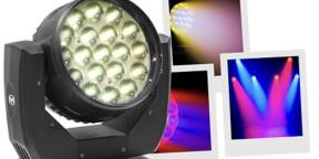 Vends 4 lyre wash led