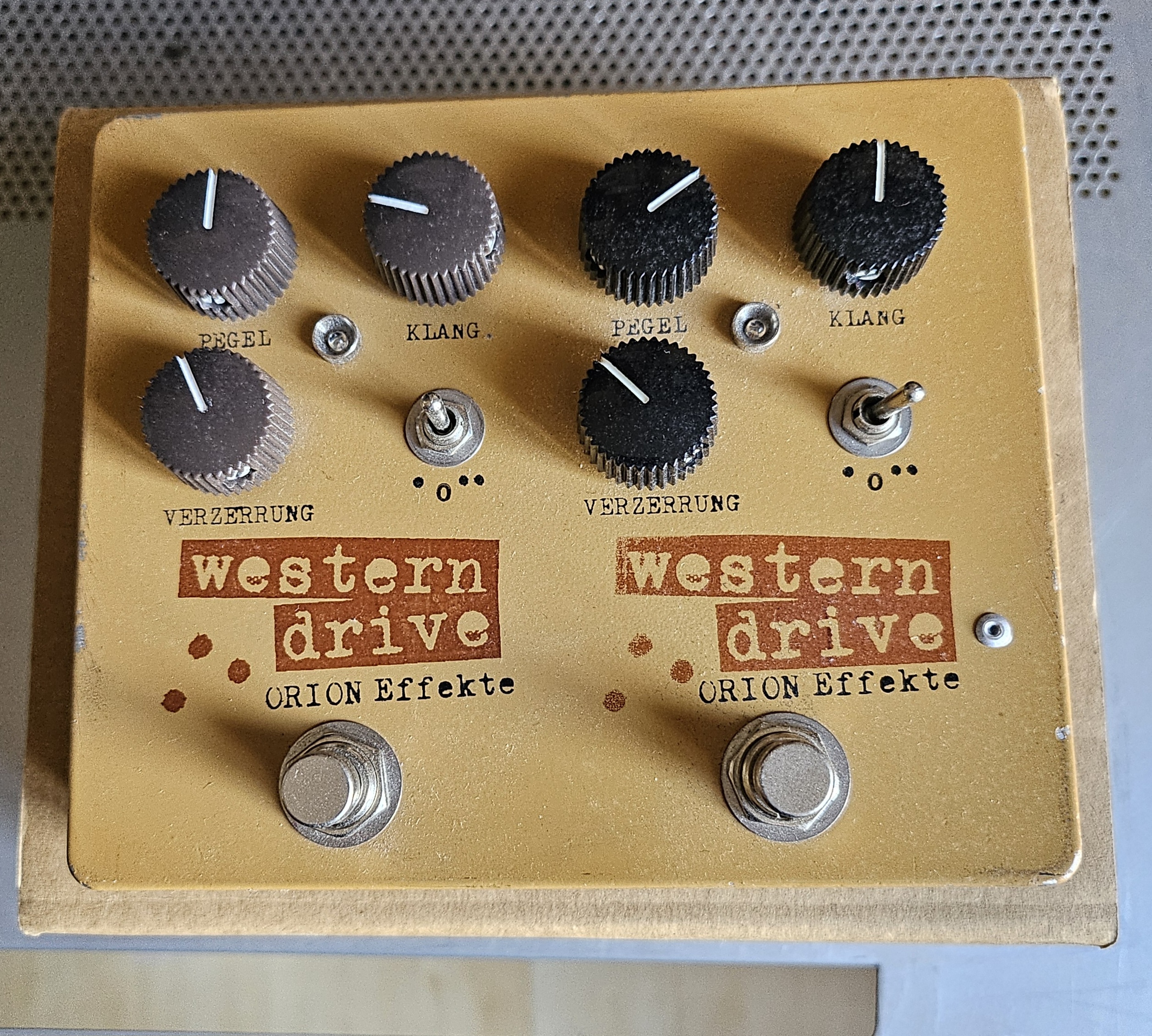 Vends Overdrive Double "Western Drive" fabriqué par ORION EFFEKTE en Allemagne.