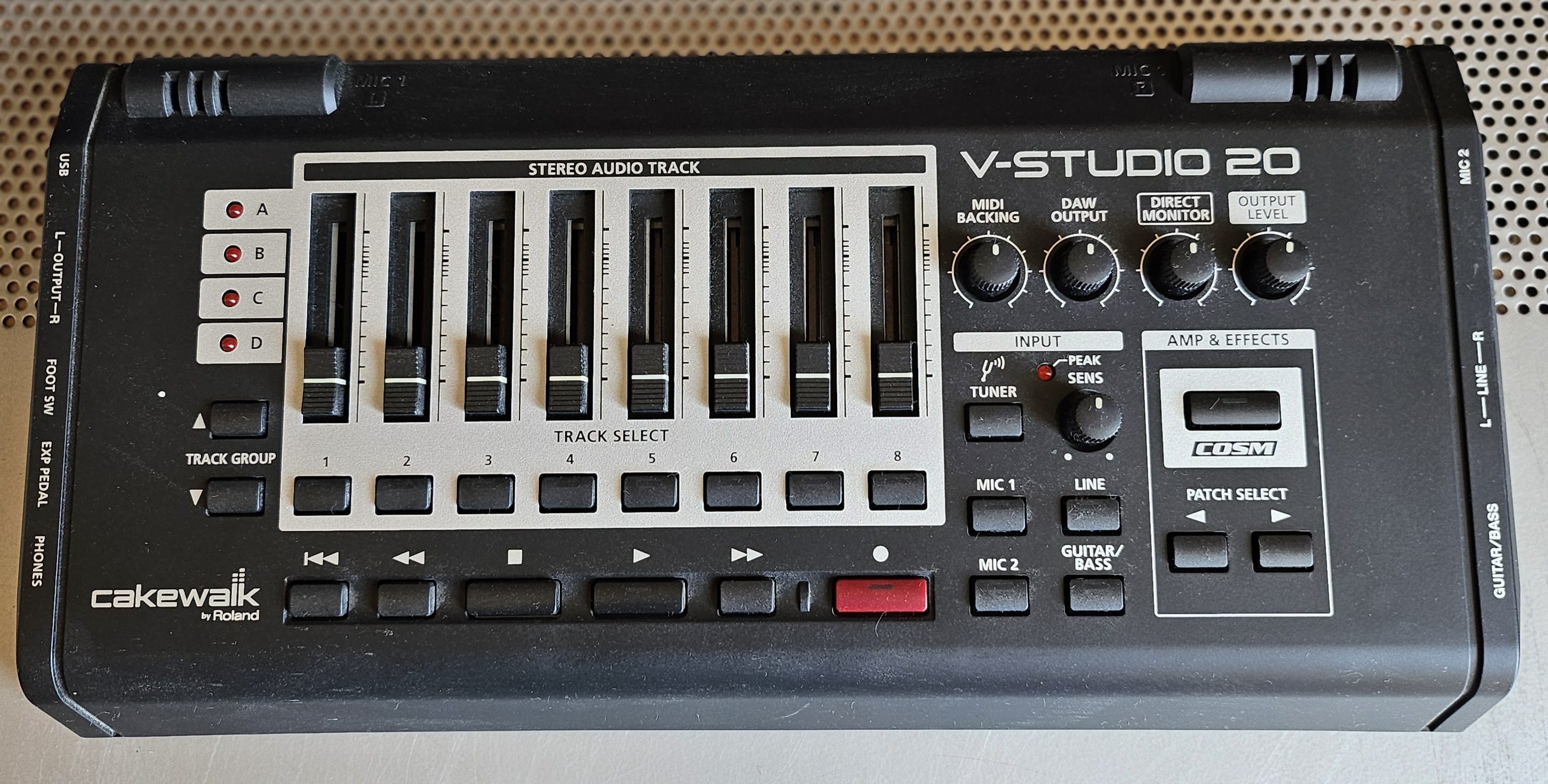 Vends Interface Audio CAKEWALK by ROLAND V-STUDIO 20