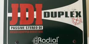 RADIAL JDI duplex passive stereo DI