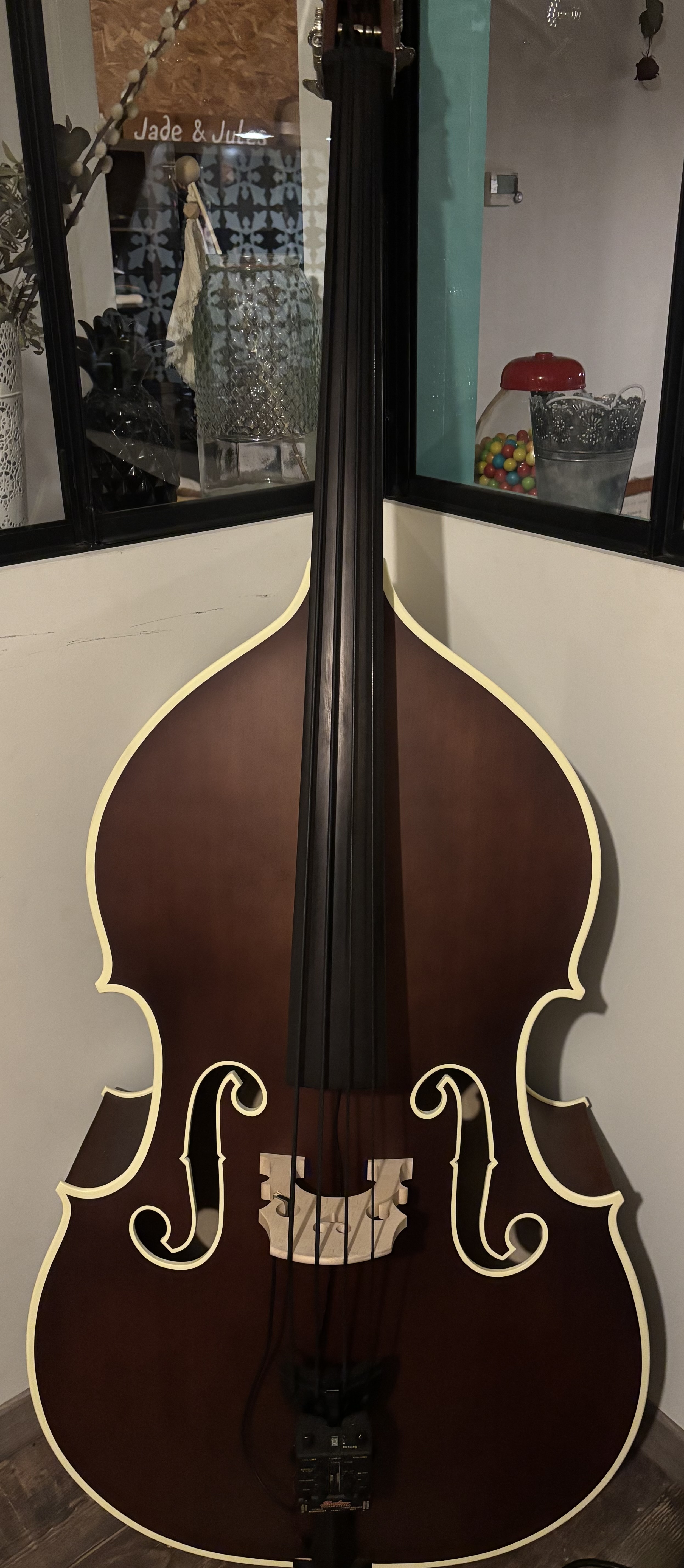 Vends contrebasse rockabilly Duke BRV two tones 