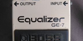 Vends pedale Boss Equalizer GE7
