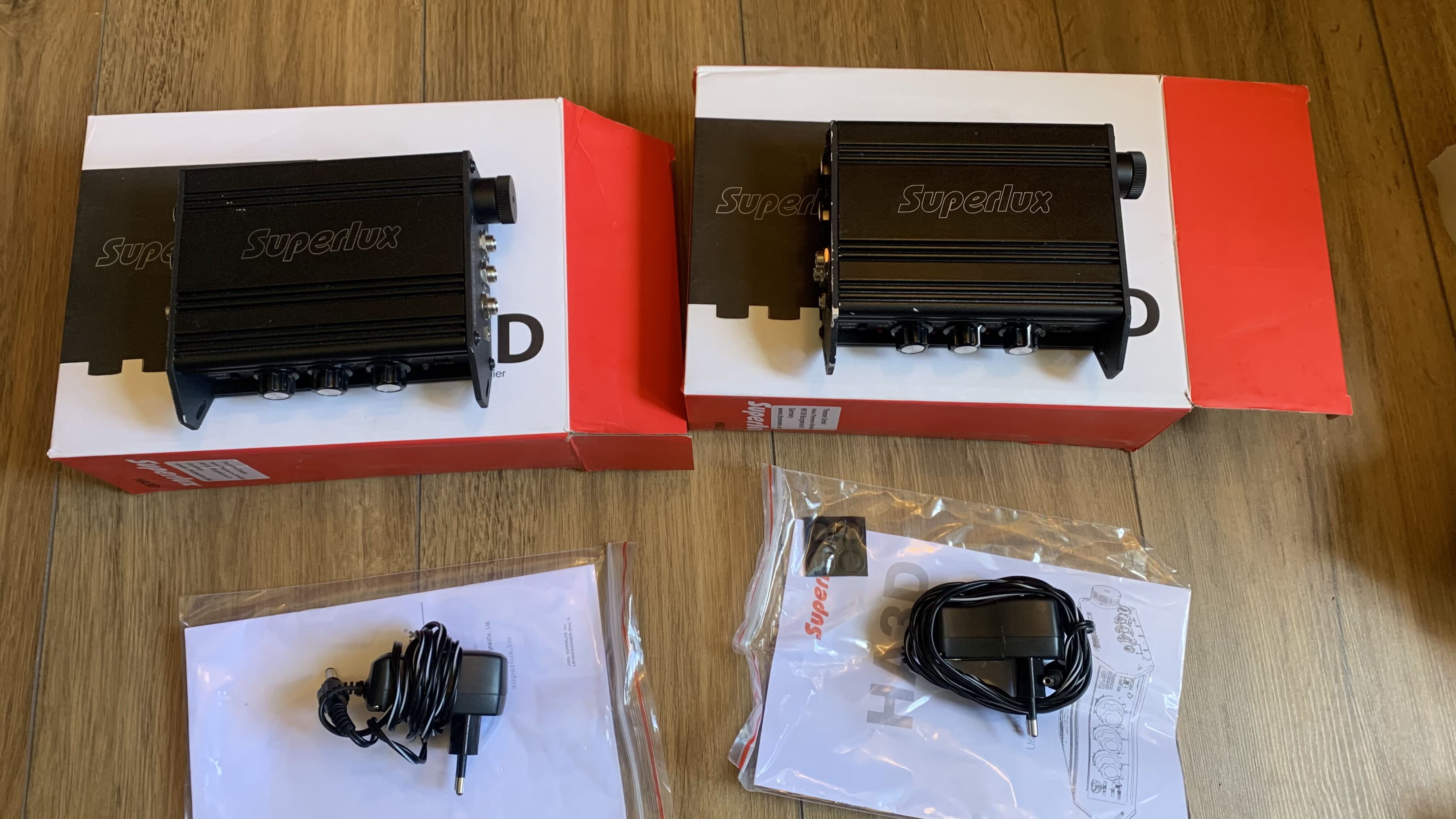 Vends 2 Superlux HA3D (amplificateur de casque)