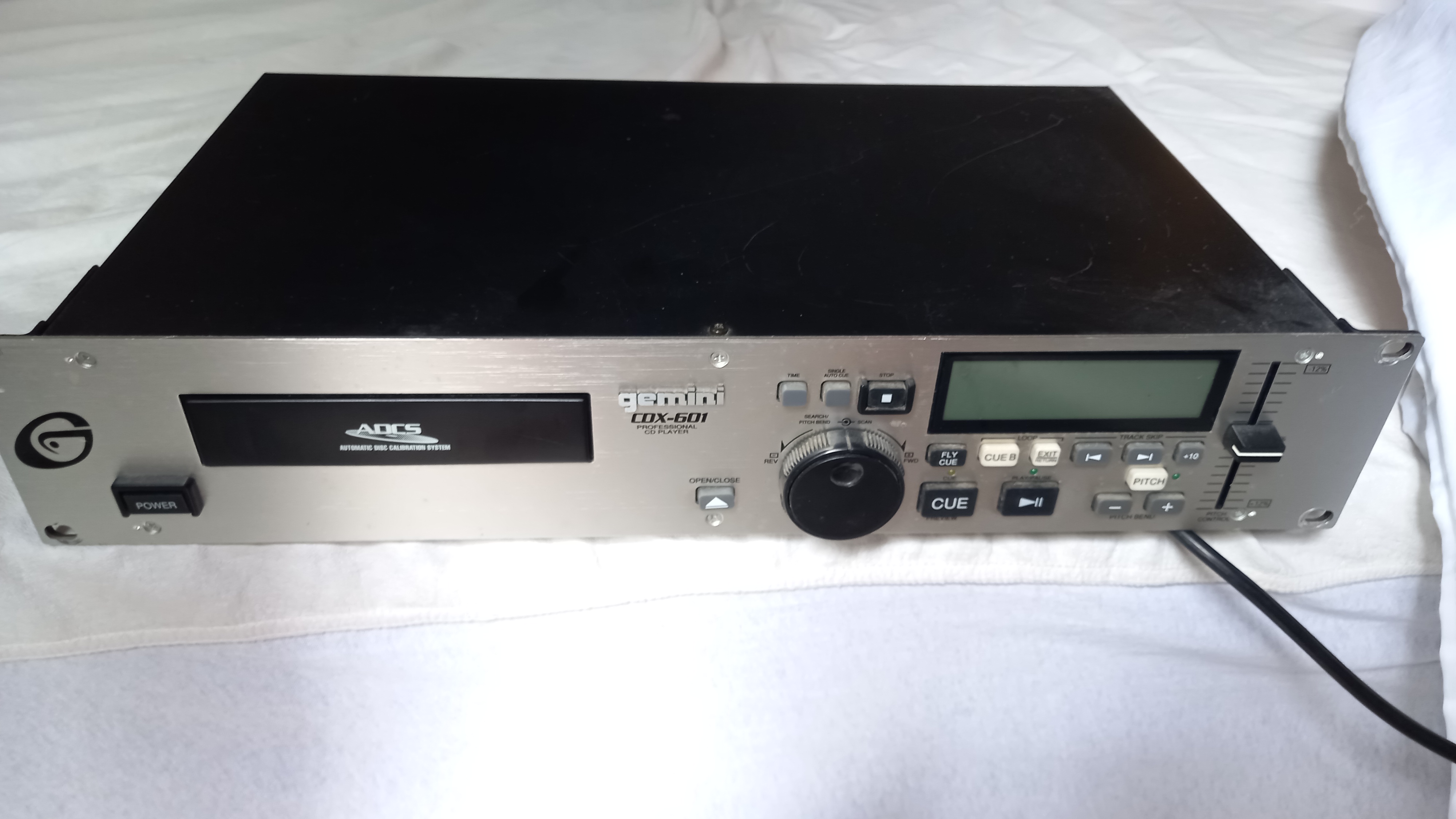 Platine CD DJ pro GEMINI CDX-601 