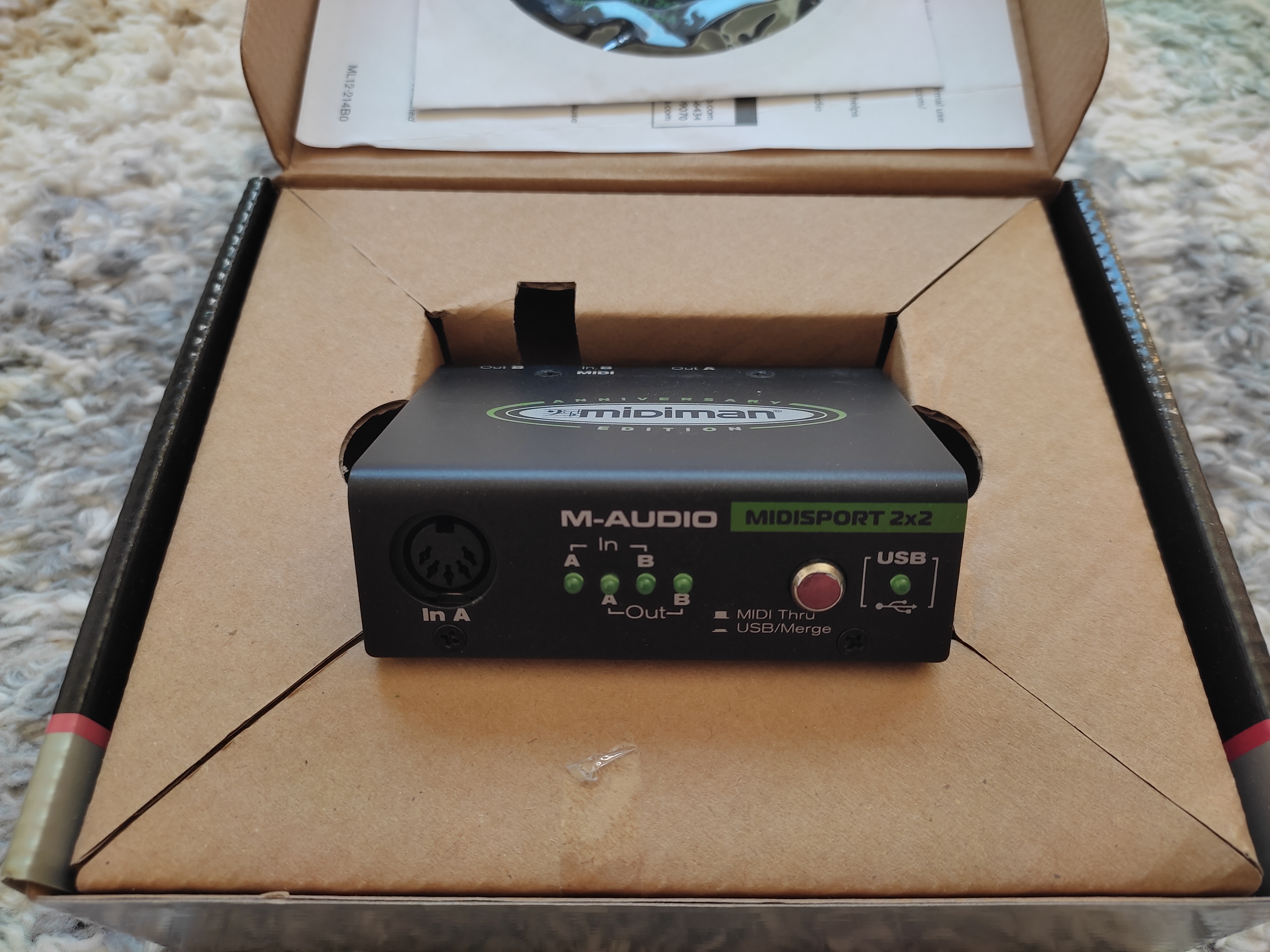 M-Audio Midisport 2x2 Anniversary Edition (18188)