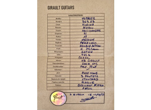 Girault Guitars Louisiane (37706)