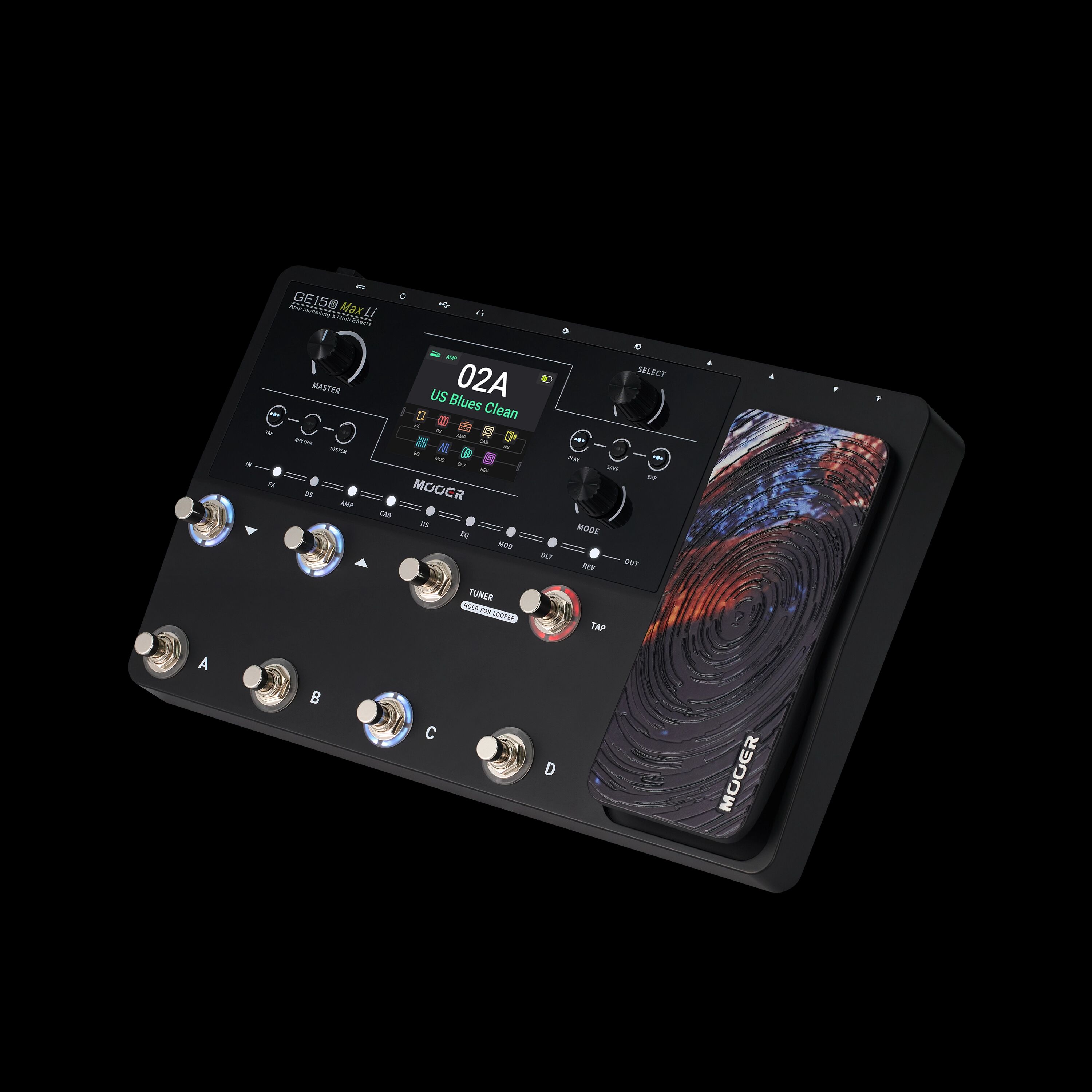 Mooer GE150 Max Li : GE150 Max LiSIDE