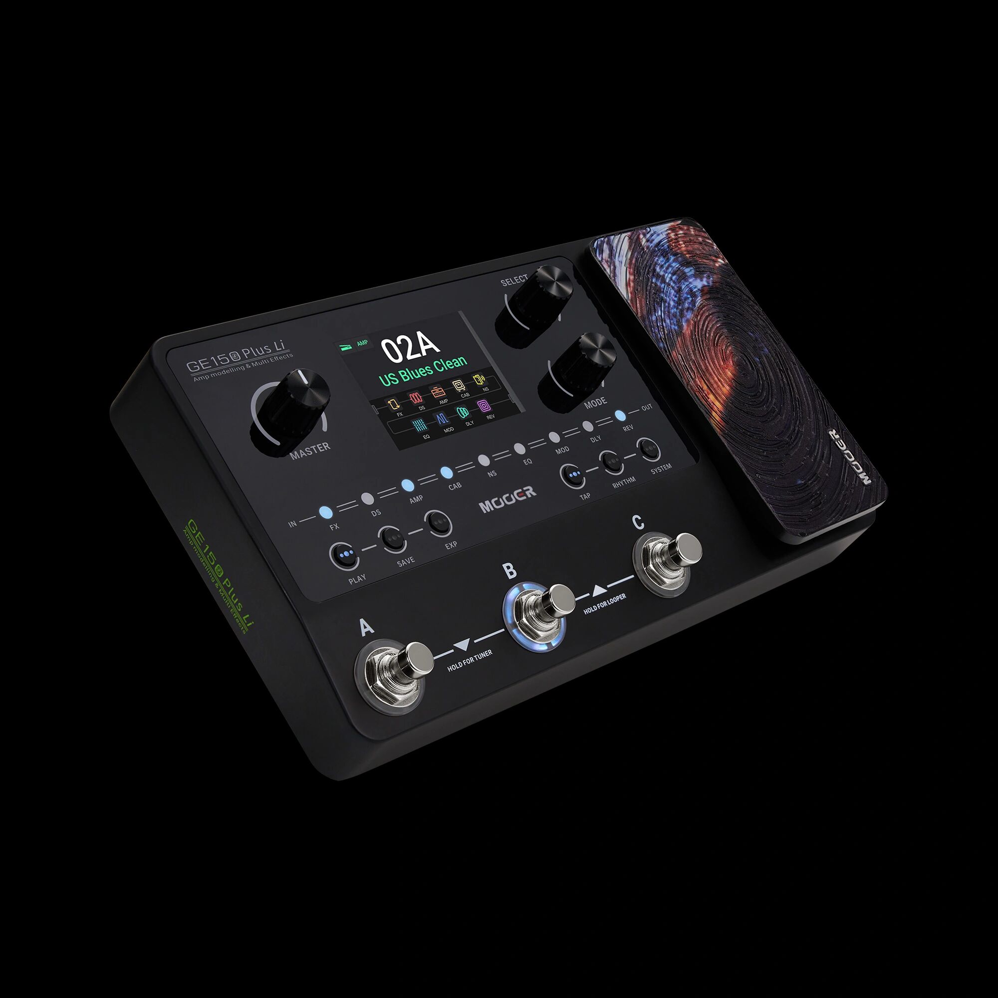 Mooer GE150 Plus Li : GE150 Plus Li  SIDE