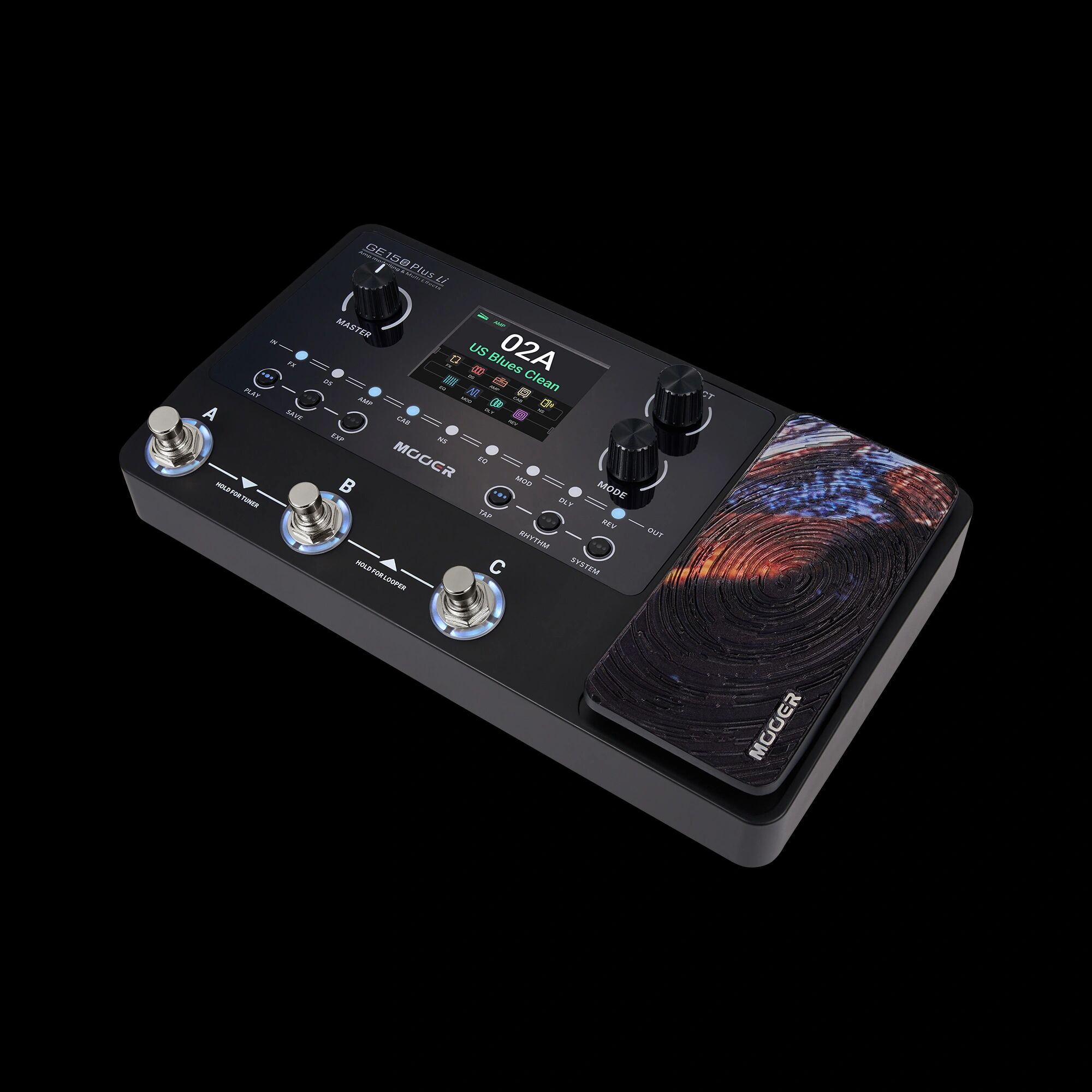 Mooer GE150 Plus Li : GE150 Plus Li  SIDE2