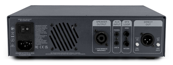 Trickfish Amplification Bullhead Mini 500 : Bullhead Mini 500 REAR Trickfish Amplification Bullhead Mini 500 : Bullhead Mini 500 REAR