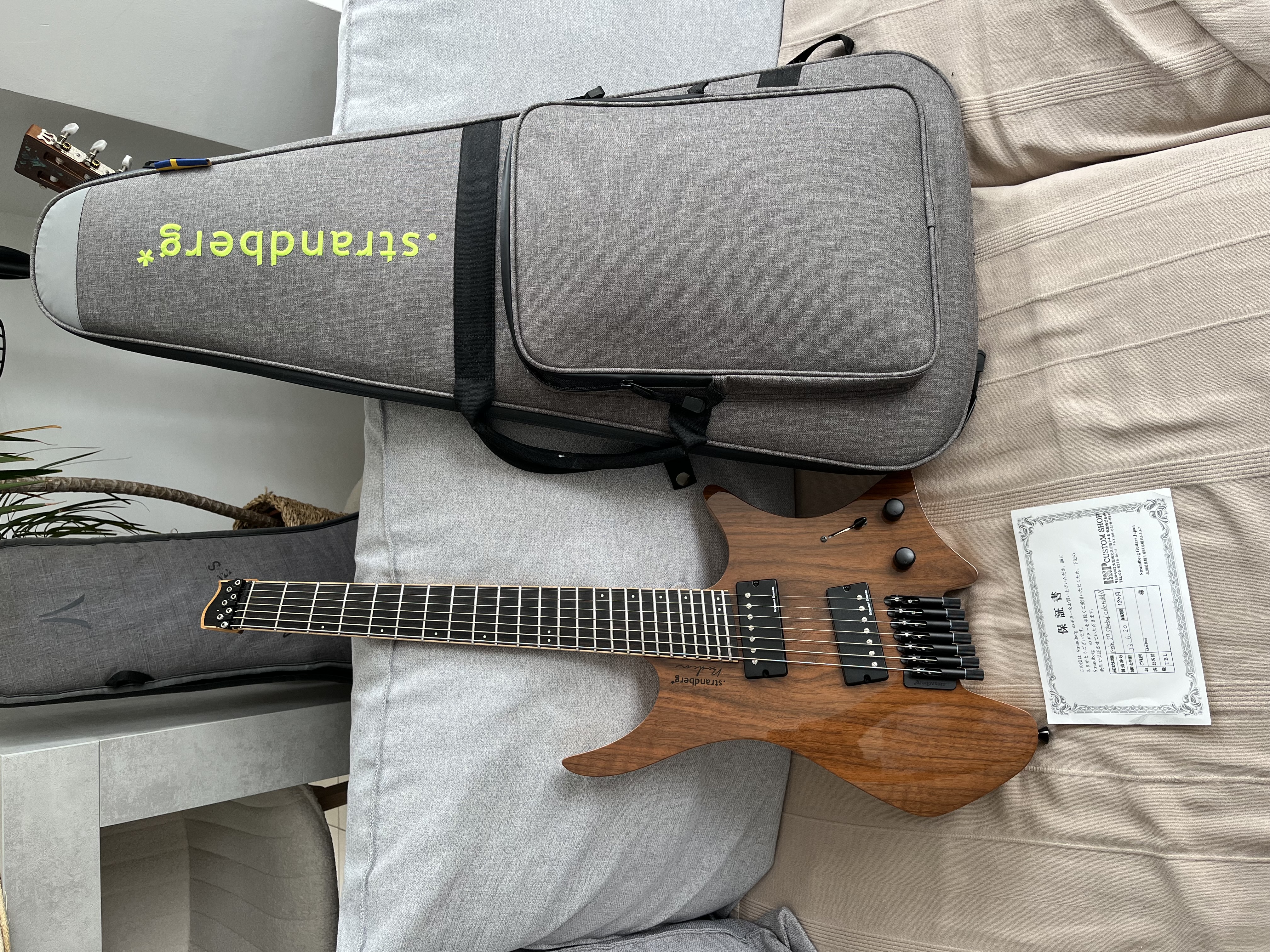 Strandberg Boden J7 - 26,5 - Flamed Maple Binding