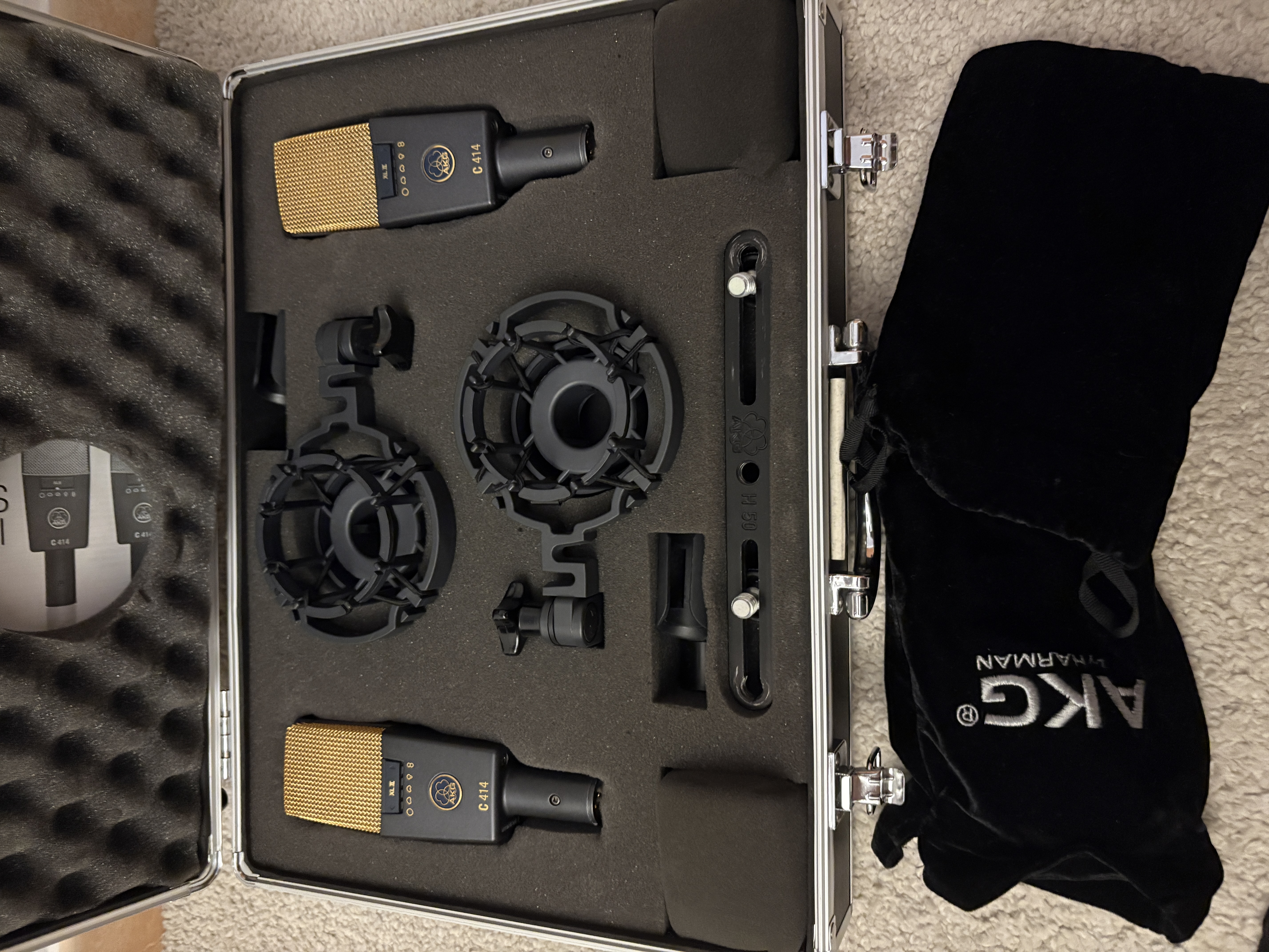 AKG C 414 XL II Stereo set