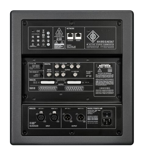 KH-810II AES67 Back Neumann-Studio-Subwoofer OR KH-810II AES67 Back Neumann-Studio-Subwoofer OR