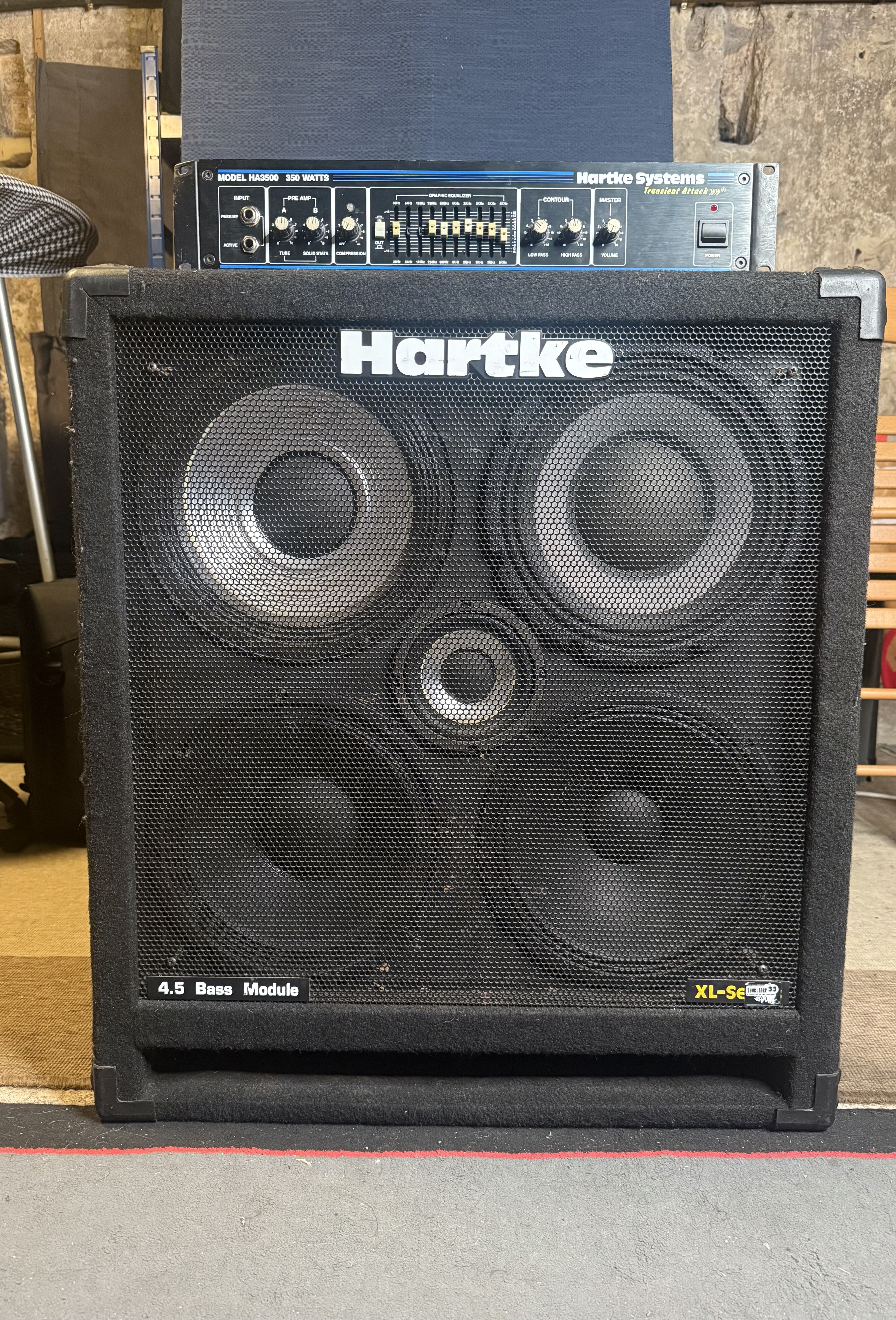 Ampli basse Hartke 3500 + cab