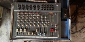 Table mixage SoundCraft spirit folio 10-2, en flight case