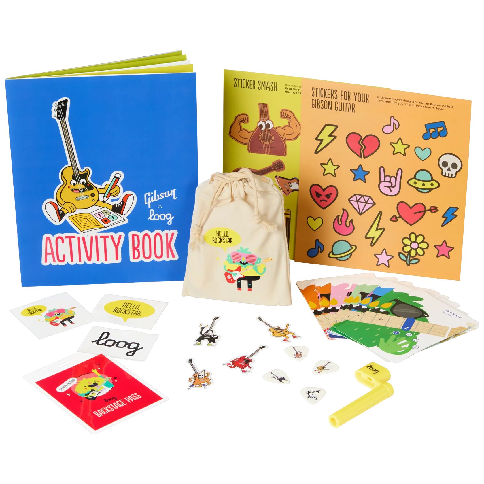 Loog Guitars Gibson x Loog 3-String SG : Gibson x Loog 3-String SG Goodies