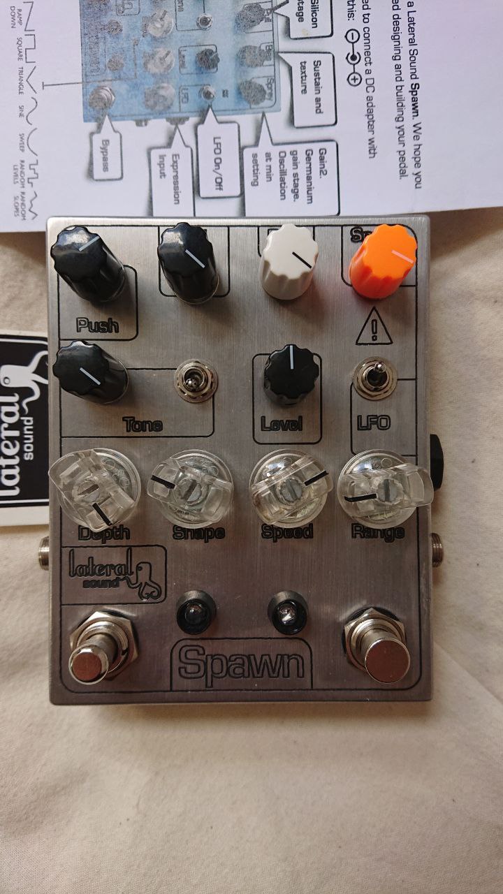 Spawn Distortion Pedal with Clockable Multimode LFO
