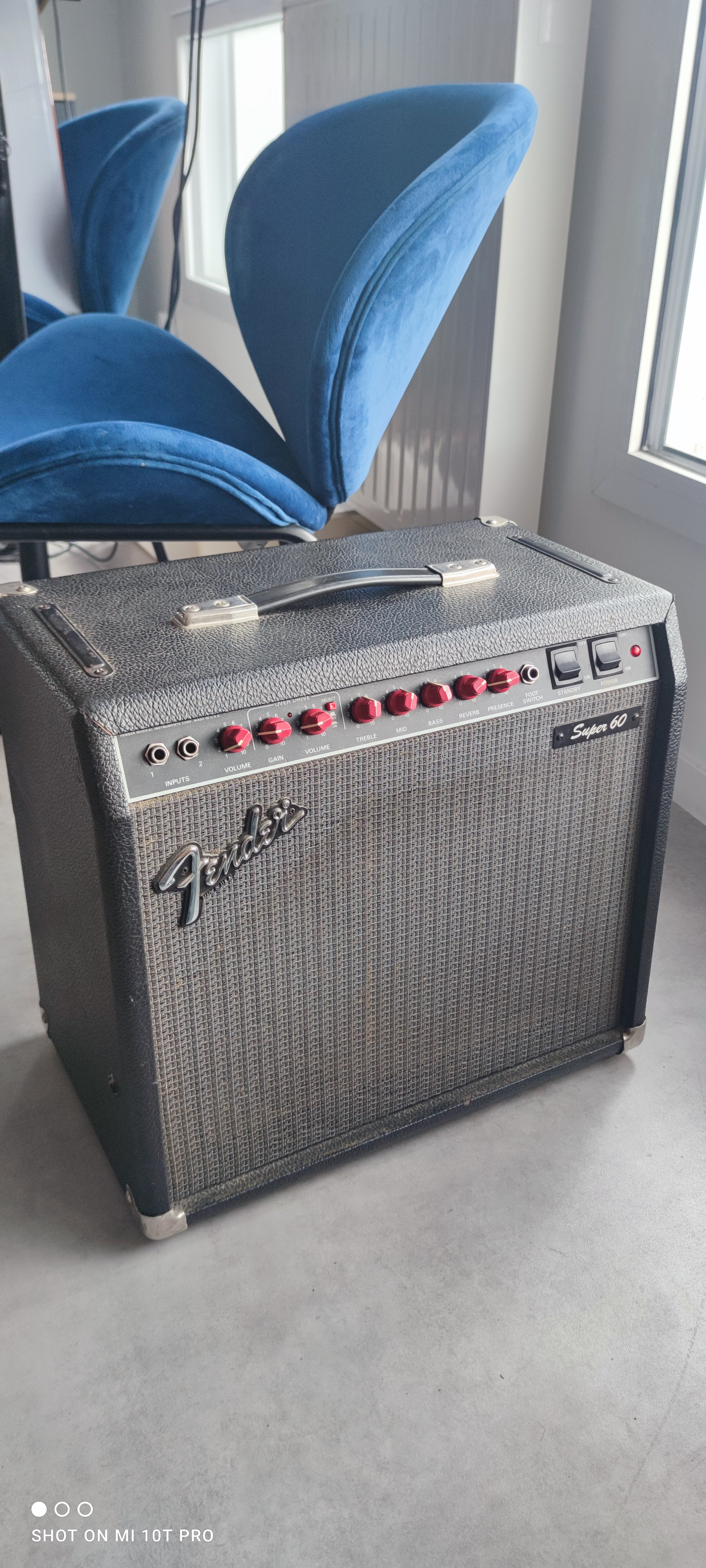 Fender super 60 à lampes