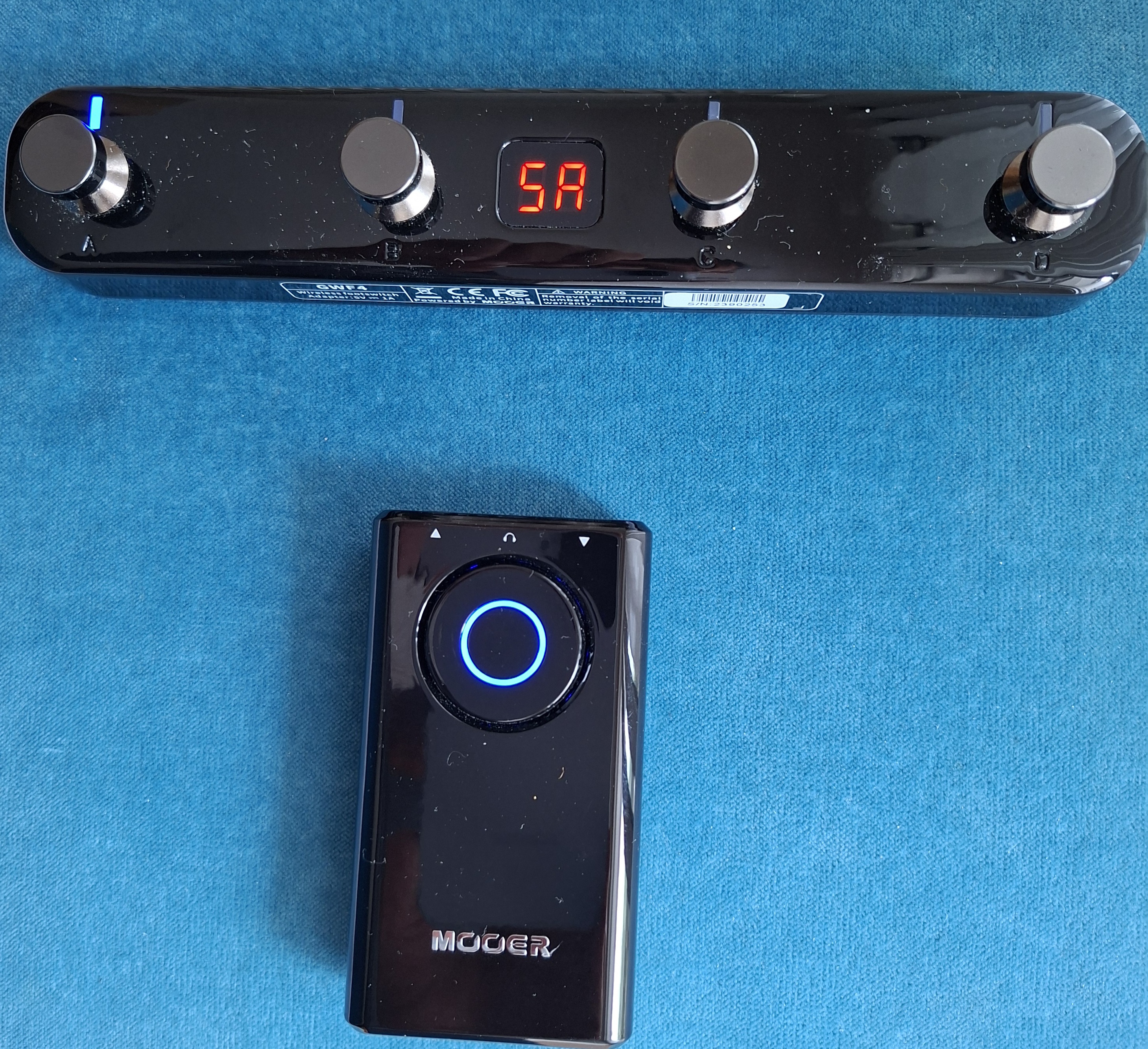 À vendre : Mooer Prime P1 + footswitch sans fil GWF4 (2023, comme neufs)