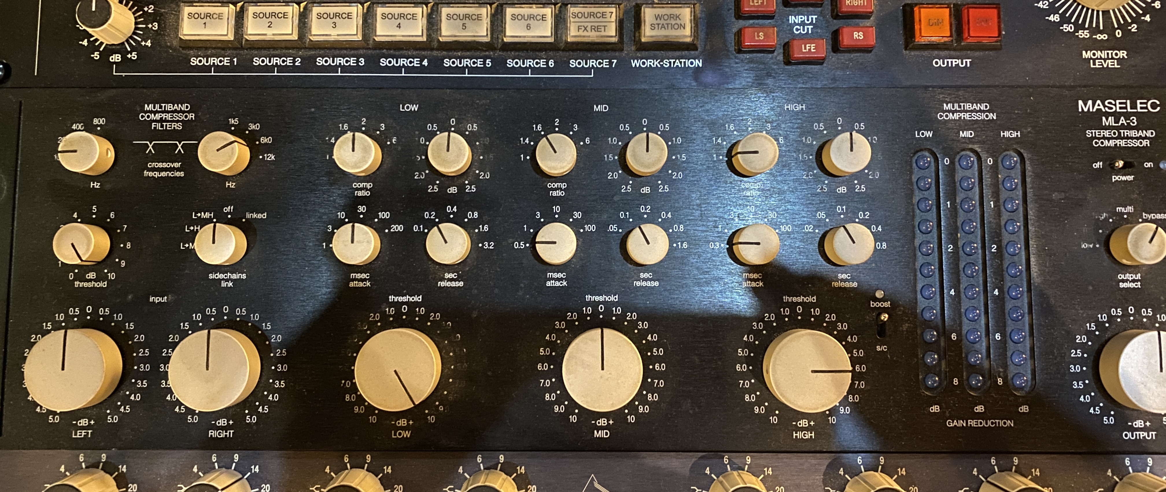 vends Compresseurs multibandes de studio Maselec MLA-3