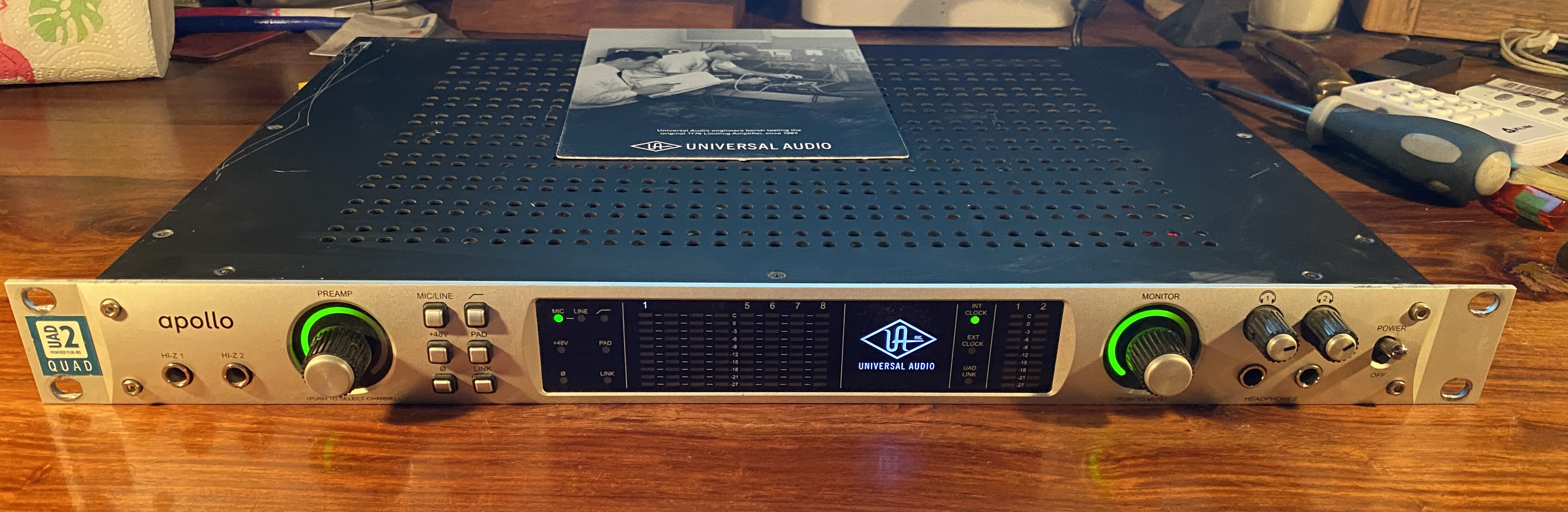  Apollo Firewire + Carte Option Thunderbolt 2