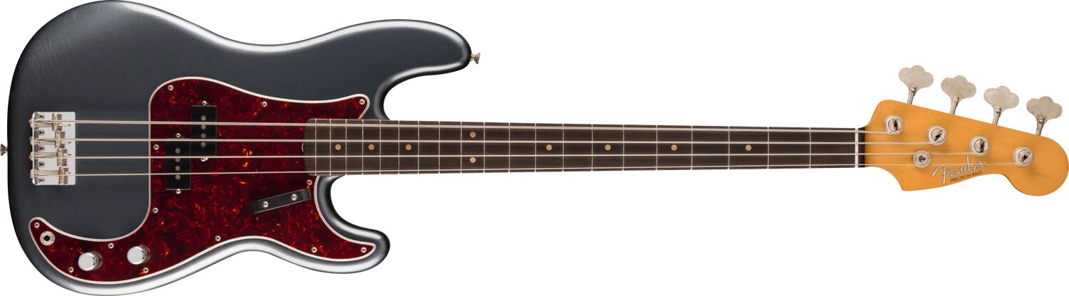 Fender Limited Edition Vintera II Road Worn '60s Precision Bass : Limited Edition Vintera II Road Worn '60s Precision BassCharcoal