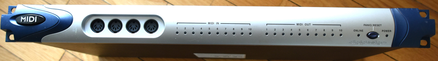 digidesign midi io