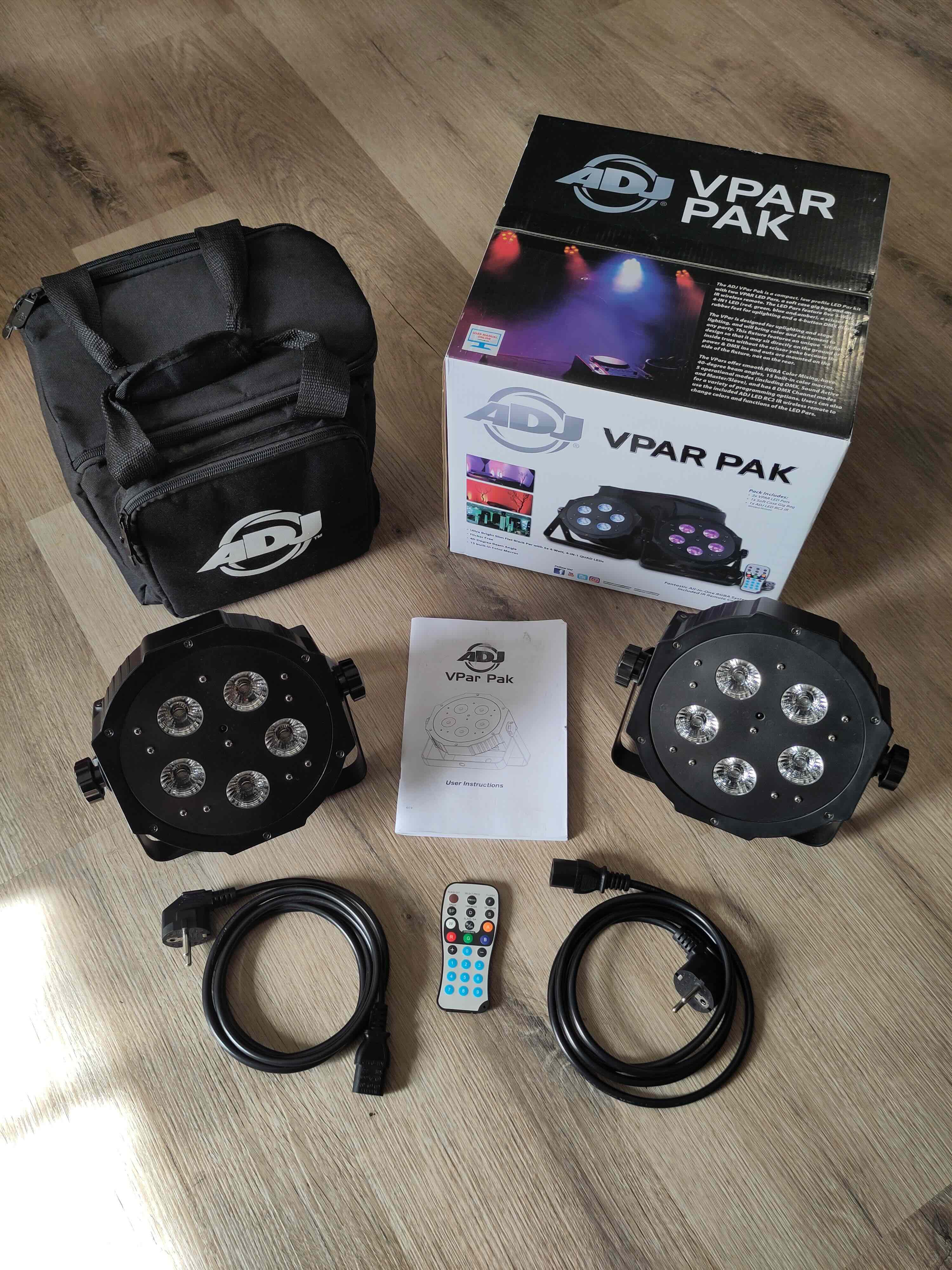 Set de 2 projecteurs ADJ VPAR PAK