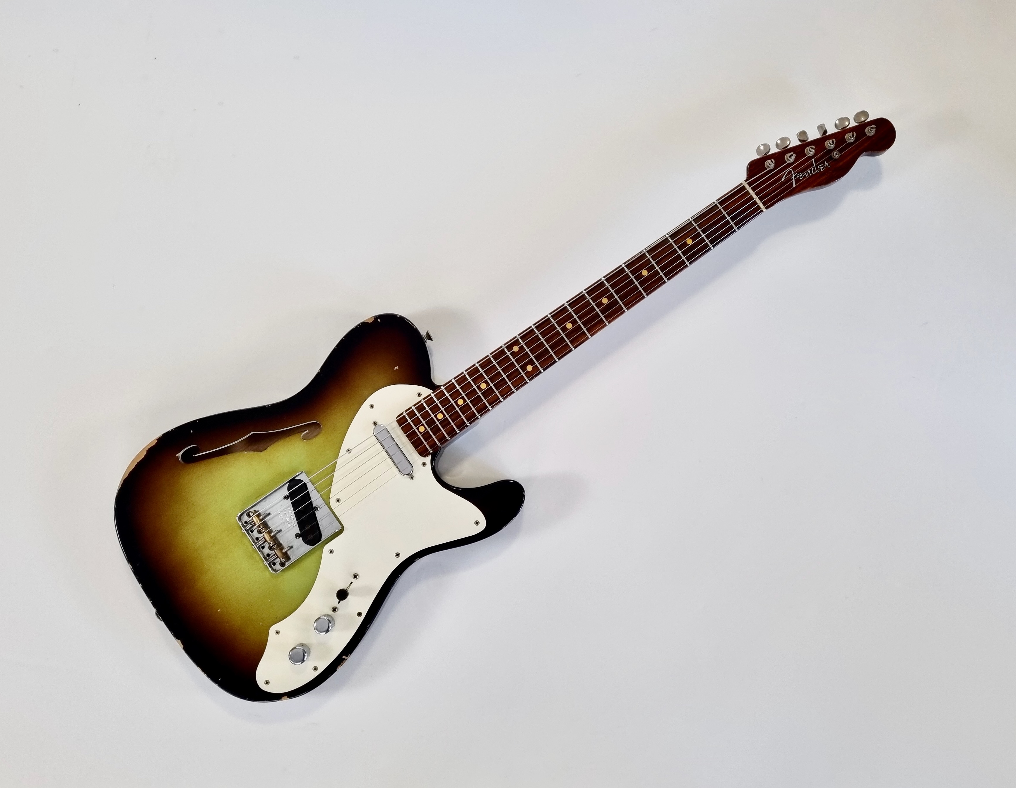 Fender Telecaster Thinline 50’s Heavy Relic 2016 Custom Shop Swamp Burst Limited Edition