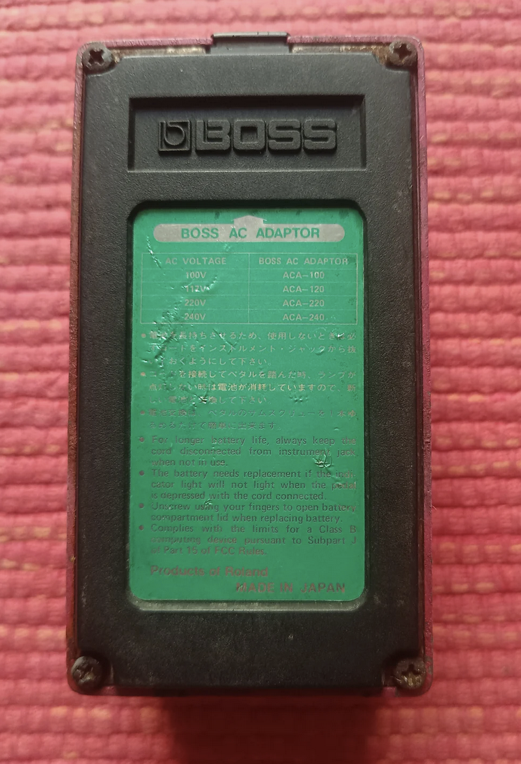 Boss DM-3 Delay (52420)
