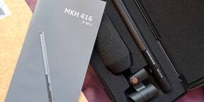 Sennheiser MKH 416-P48U3, utilisé 2 fois...