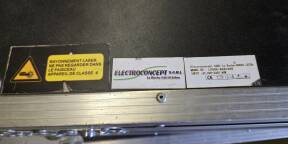 Laser electroconcept LS500 RGB1000 ILDA