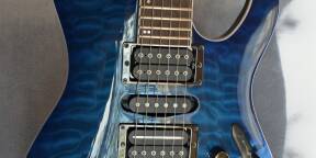 Vends Ibanez S5470Q Prestige – Finition Sapphire Blue