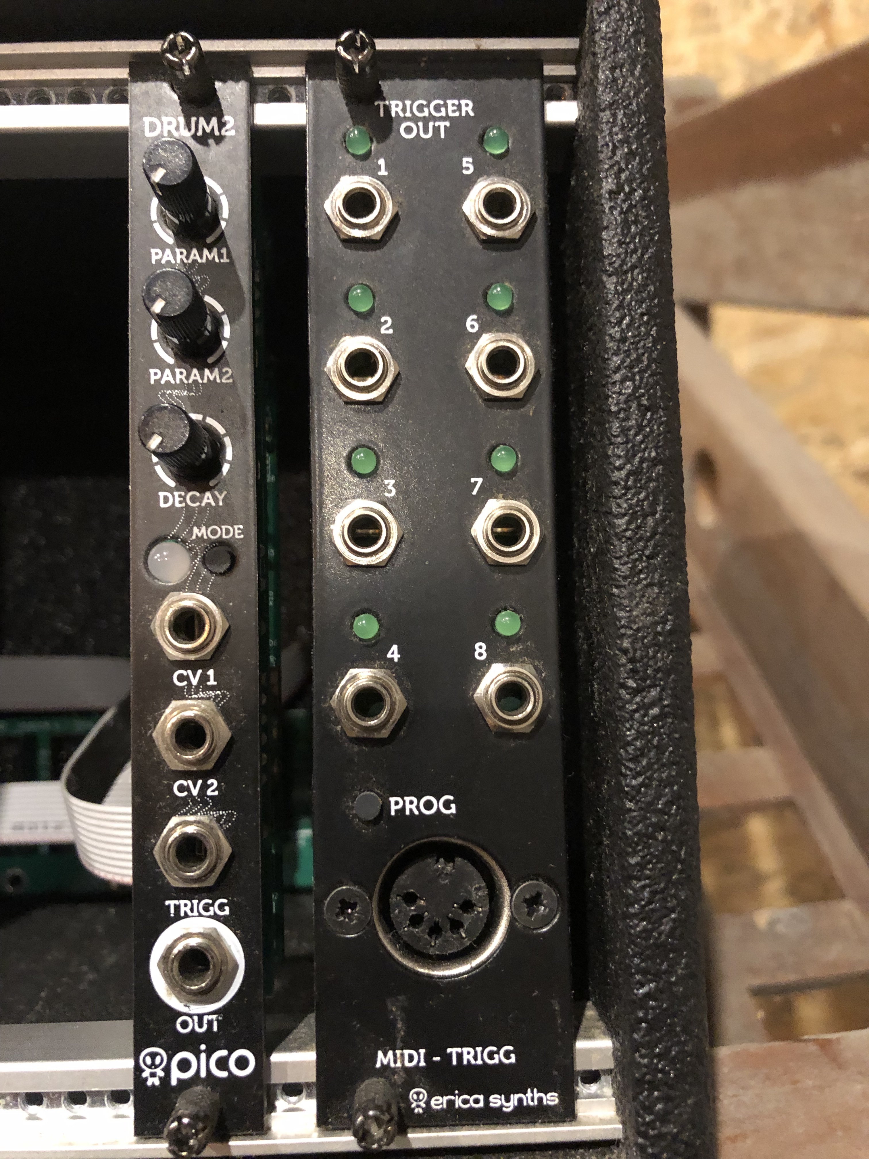 Midi to Trigger Erica Synth