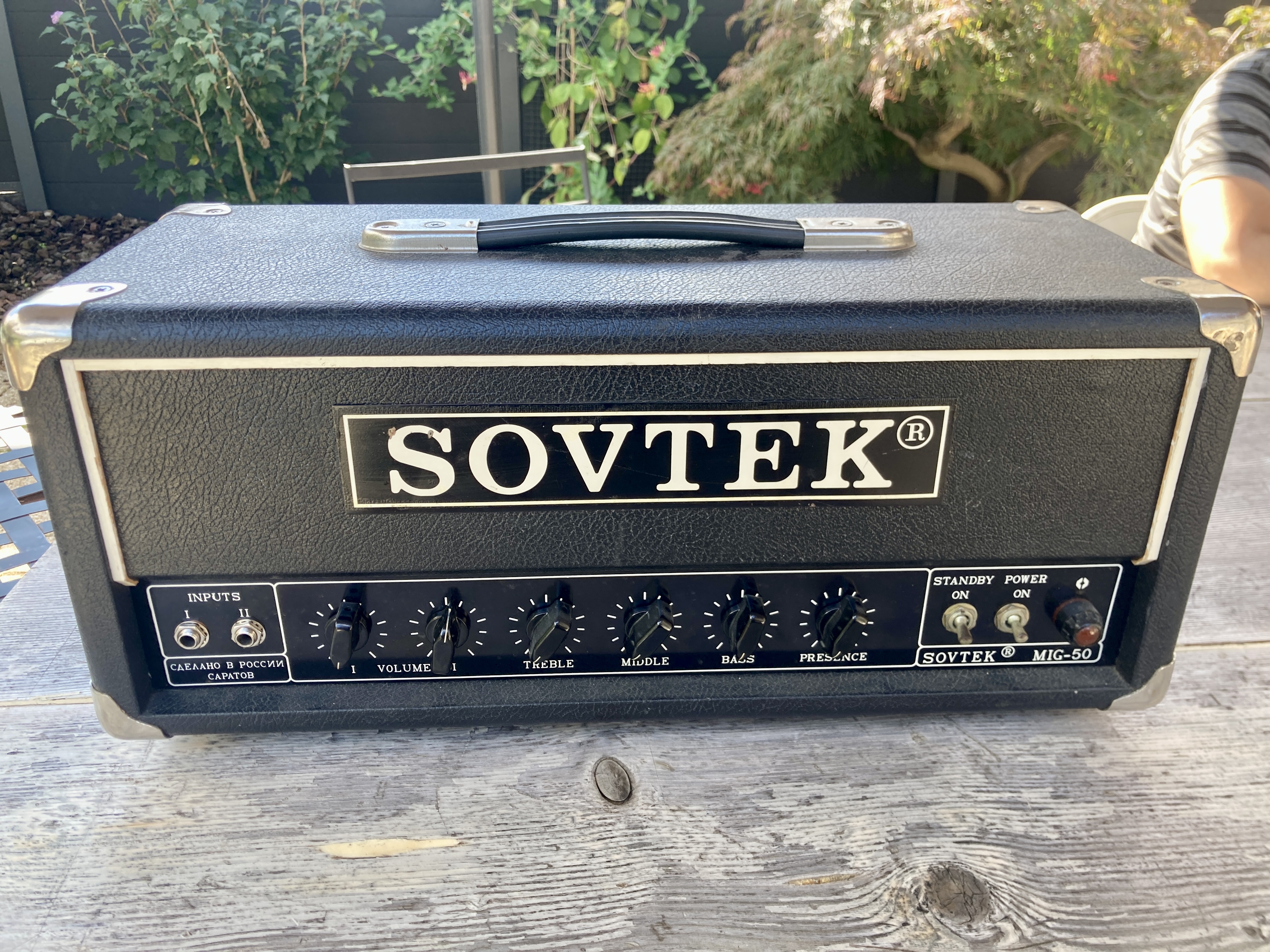 Tête d’ampli Sovtek MIG50