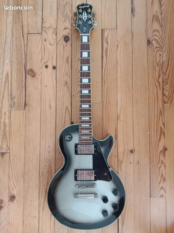Epiphone Limited Edition Les Paul Custom Silver Burst
