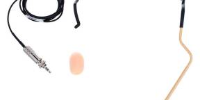 Micro-casque avec récepteur ss fil - Countryman Isomax C beige NC