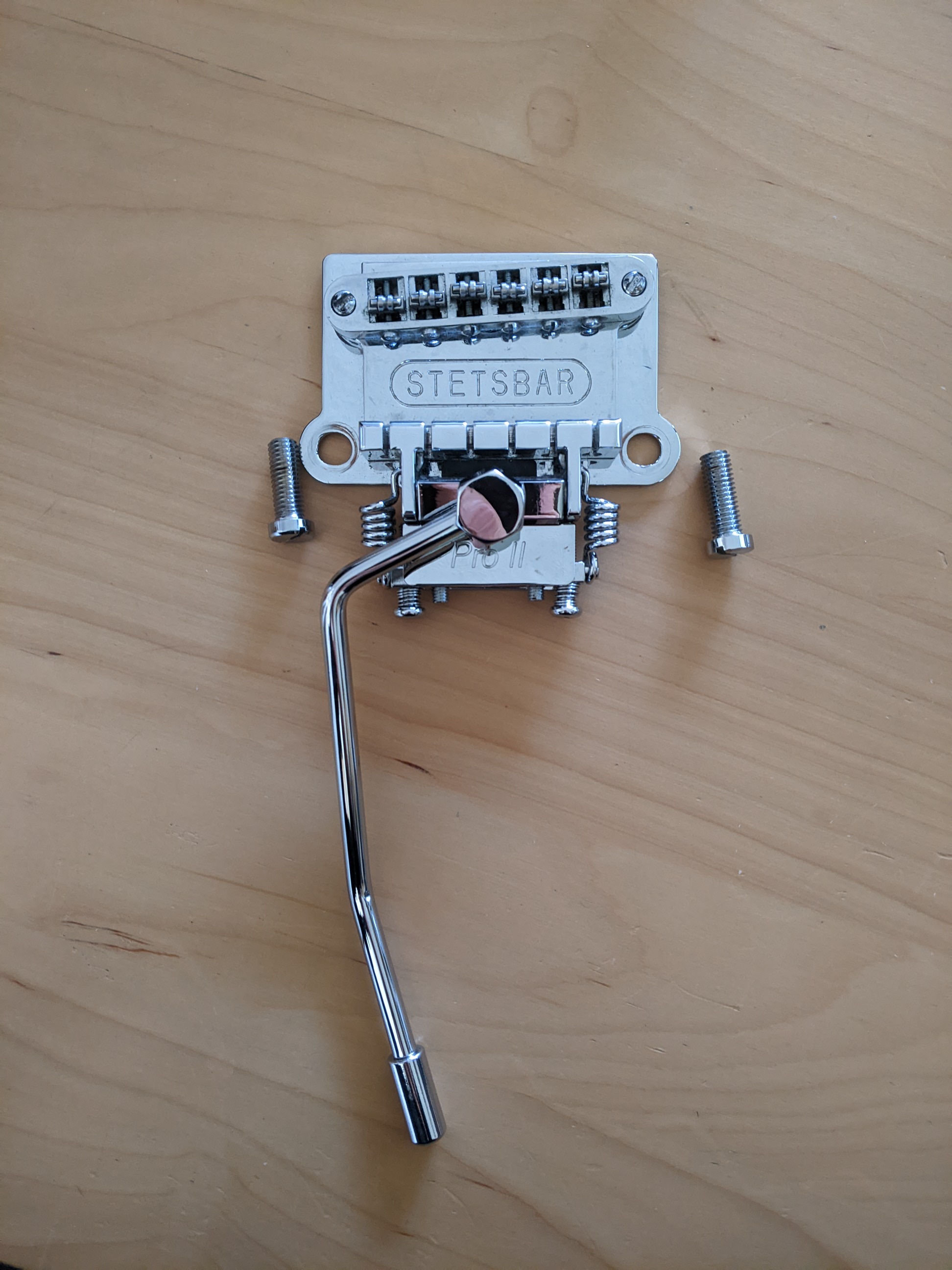 Vente vibrato guitare Stetsbar Pro II - 2 - Chrome - Occasion