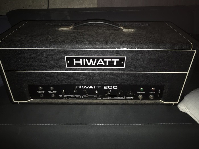 Superbe HIWATT DR201 avec les lampes d'origine