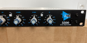 À vendre : EQ API 5500 (2021, avec facture)