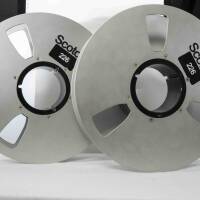 2 bobines 2'' pour magnétophone 24 ou 16 pistes